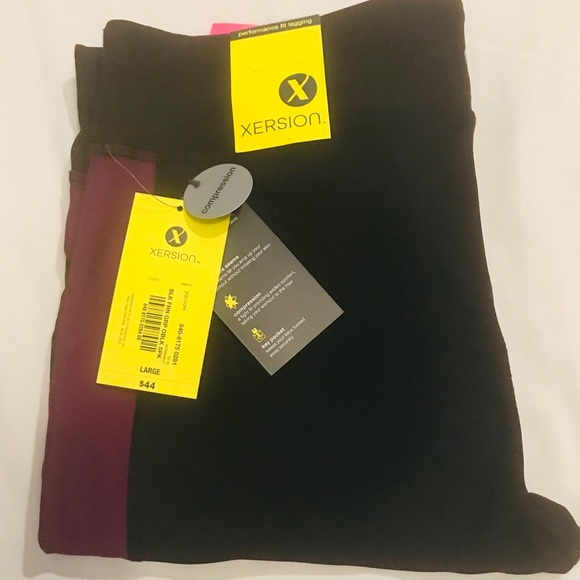 Xersion▪️Colorblock Compression Legging - Picture 7 of 7